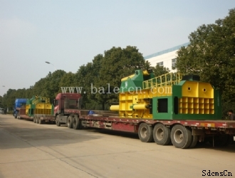 Y81T-4000 metal baler send to Negeria