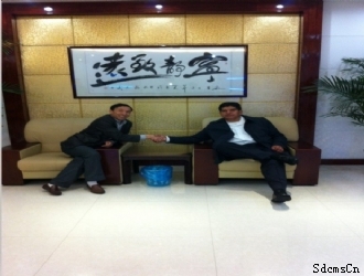 Mexico customer came to my factory