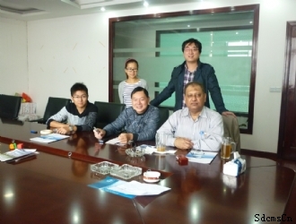 Saudi Arabia customer came to my factory