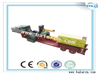 Y81Q-2500 Mobile hydraulic scrap metal baler machine